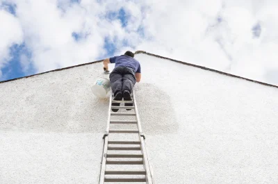 Peinture extérieure à Nozeroy — façades et ravalement